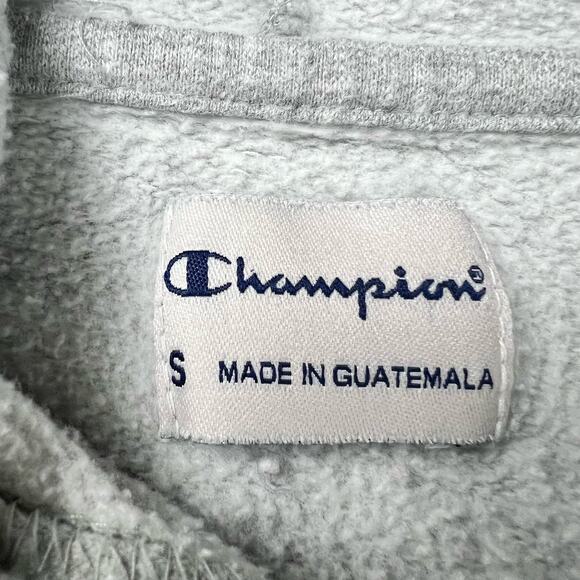 Champion Mercy College Gray Hooded Sweatshirt size small Women's - Picture 3 of 6